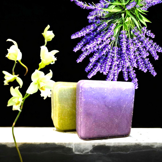 Lavender Shampoo Bar (90g) and Vanilla Conditioner Bar (60g) Bundle