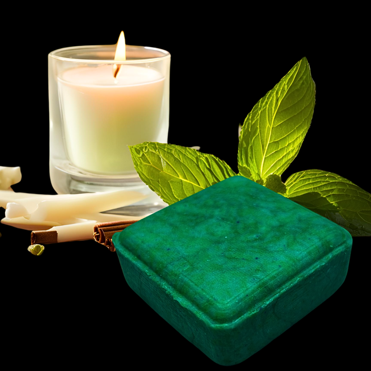 Peppermint & Vanilla Shampoo Bar (90g)